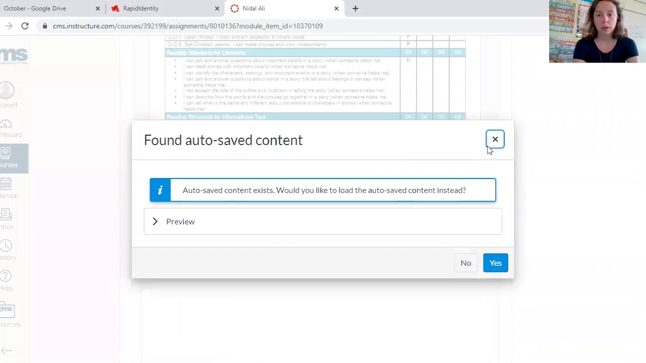 How to Access and Sign Report Cards in CANVAS