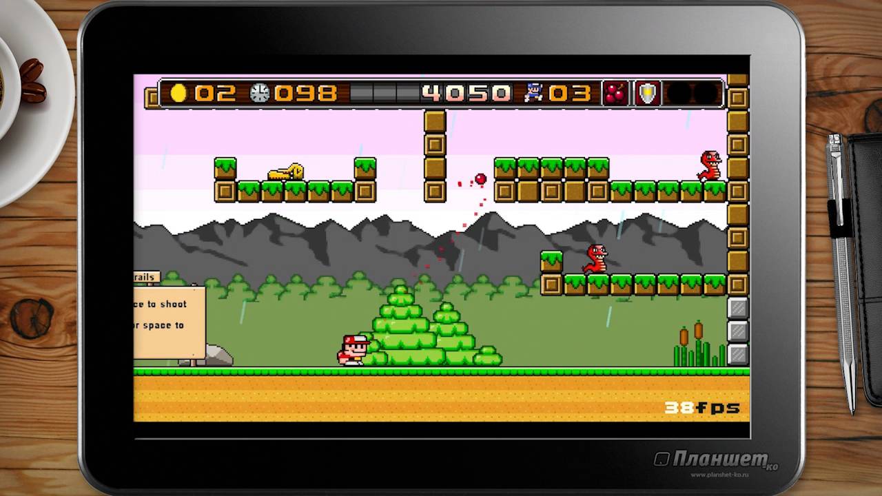 ИГРЫ НА WINDOWS ПЛАНШЕТЕ 8Bitboy / on tablet pc game playing test gameplay
