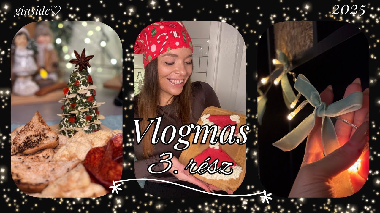 ☆ VLOGMAS #3 | Tarts velem egy cozy délutánon ♡ | mikulás palacsinta · új porszívó · masnis égősor