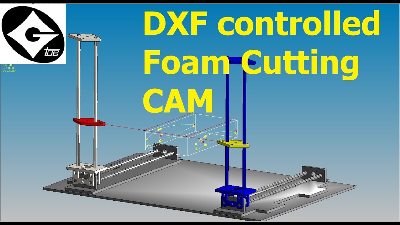 GrblGru: DXF controlled Foam Cutting CAM