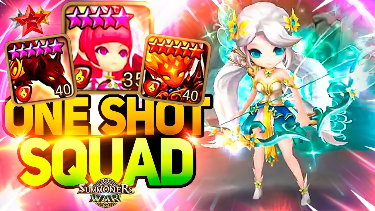 HIGH SPD Single Target Team with Sieq, Kahli and Chloe - Summoners War