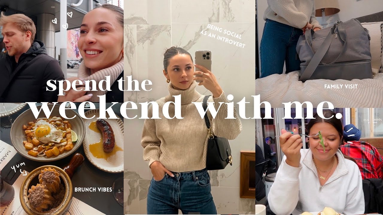 WEEKEND IN MY LIFE: Mini Trip Home, Toronto Brunch Spots, Socializing as an Introvert lol