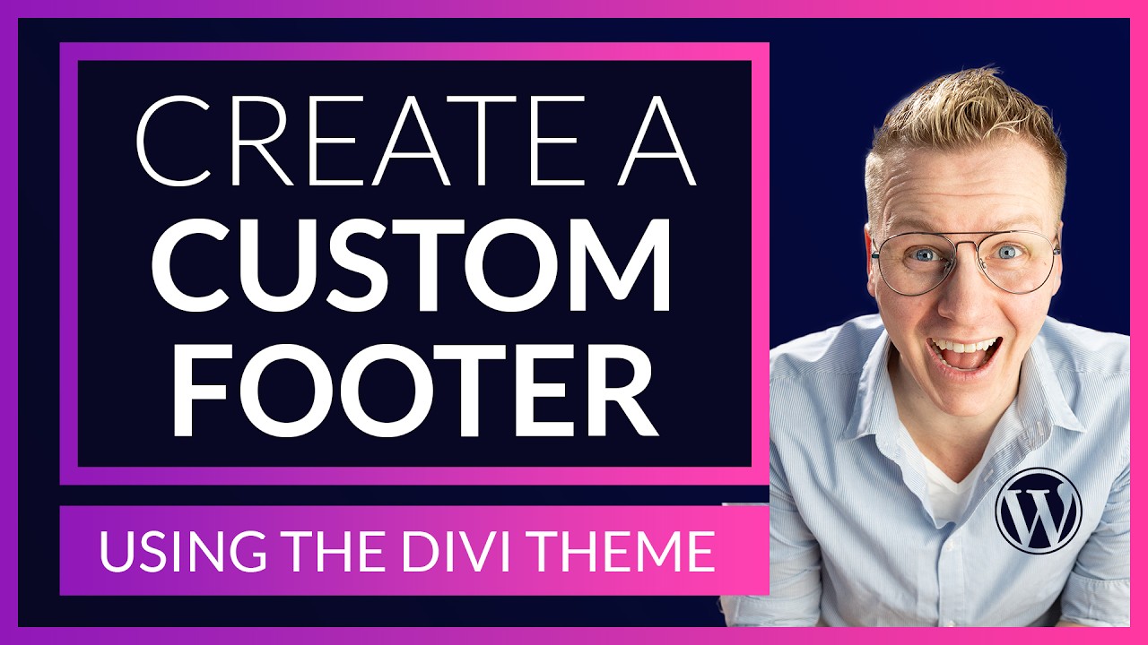 Create A Footer Using The Divi Theme