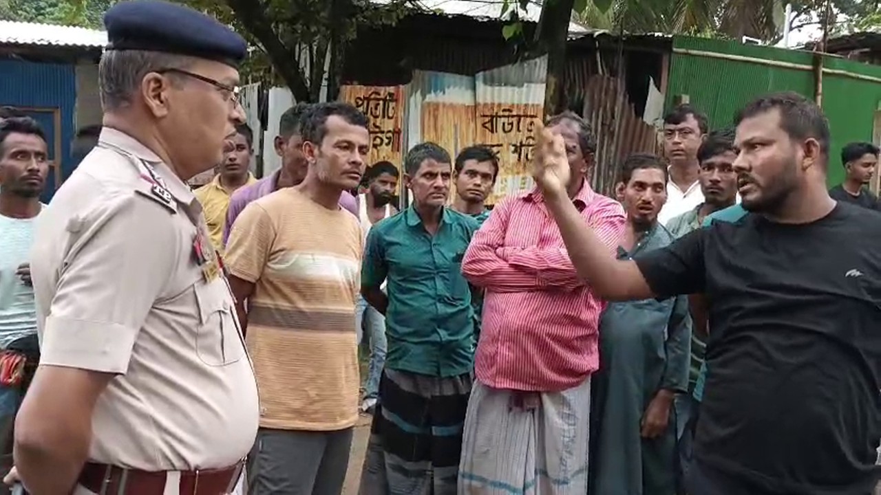 Monsoon Misery: Dilapidated Sonamura Roads Spark Public Road Blockade