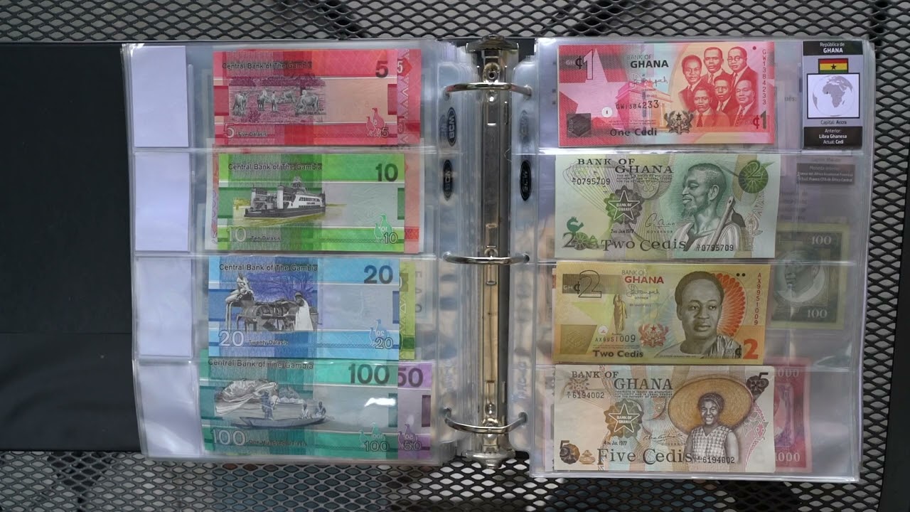 Billetes de Africa y Oceanía. Album #03
