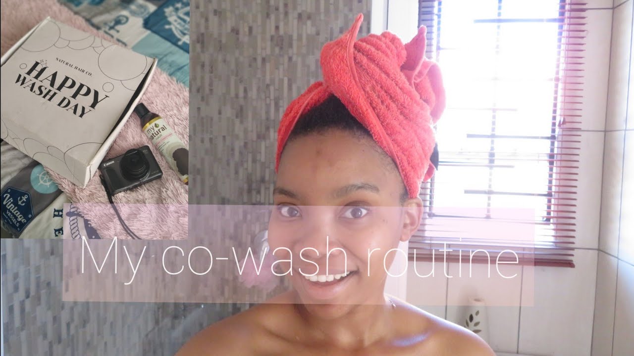 How I co-wash my Natural hair|Requested video