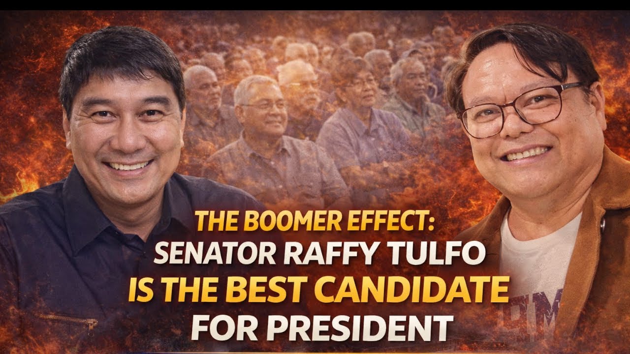 SENATOR TAFFY TULFO IS THE BEST CANDIDATE FOR PRESIDENT SABI NI ATTY. MEL STA. MARIA