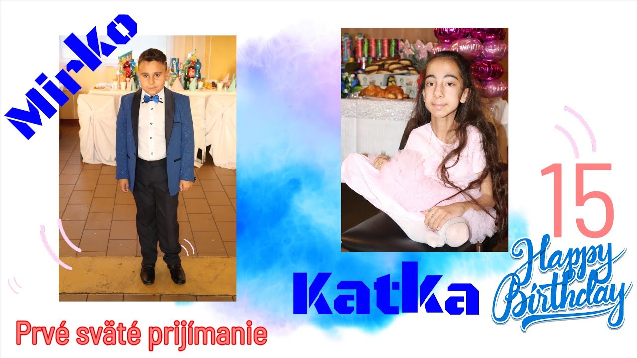 Oslava Narodenín Katky a  Prvé sväté prijímanie Mirka 1. 8 .2025 skupina GIPSY FERKO SLOVENSKÁ VES.