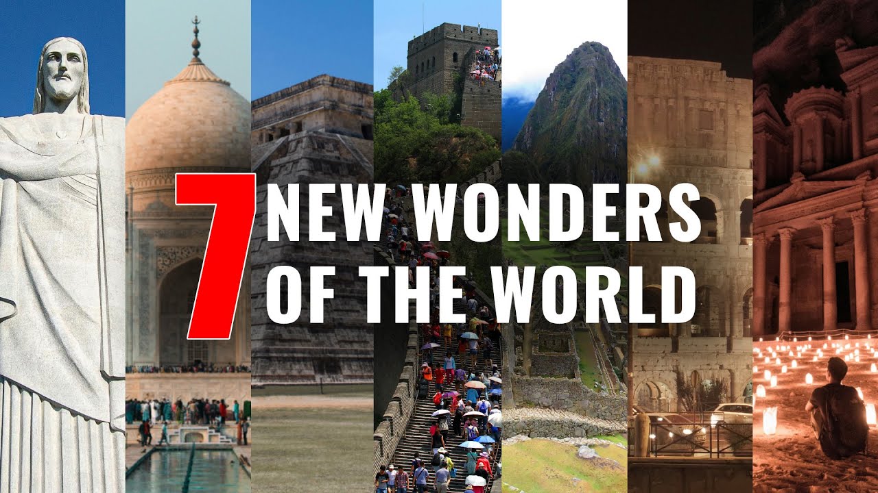 7 Wonders Of The World, 2025 | English Subtitles |The new Seven Modern Wonders, Tourist 4K ULTRA HD