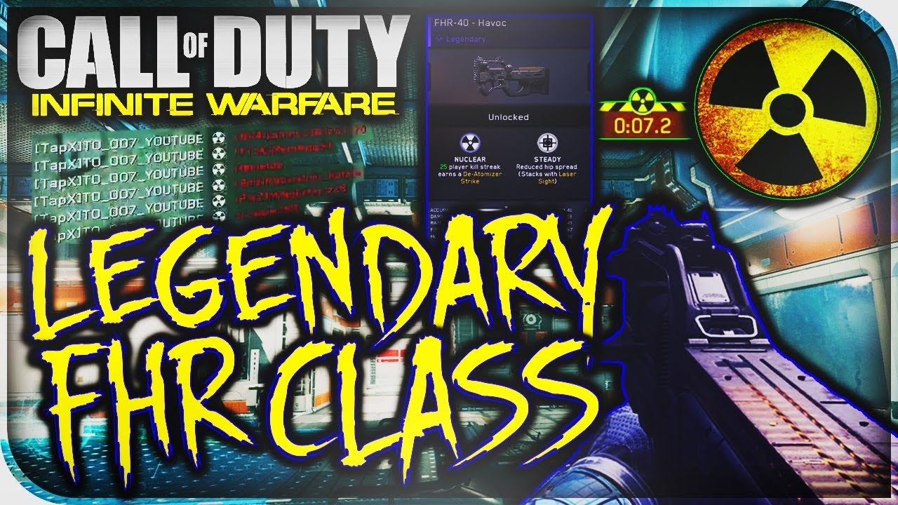 Infinite Warfare DEATOMIZER STRIKE FHR-40 BEST Class Setup - Infinite Warfare BEST SMG!!!