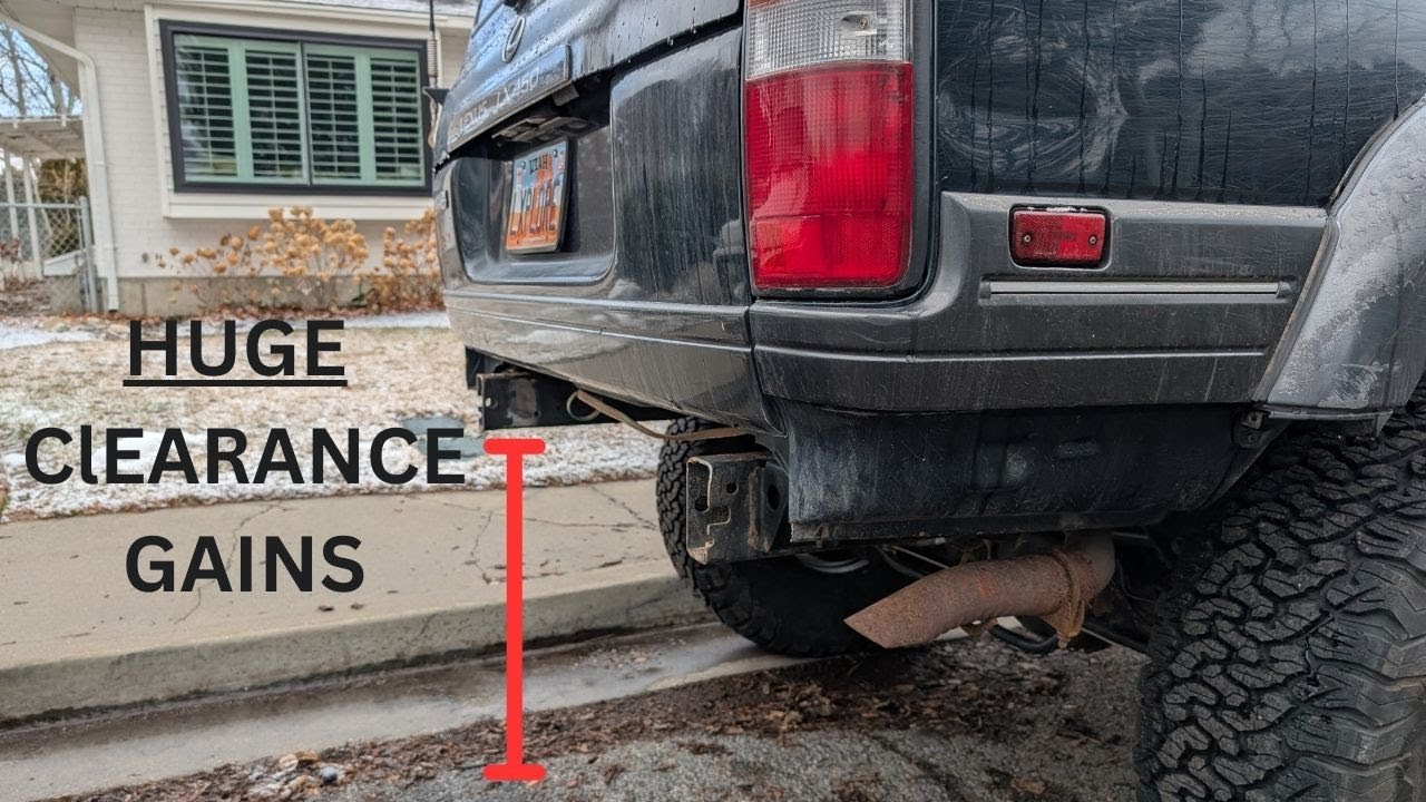 Rear Crossmember and Bumper Removal - 80 Series Toyota Landcruiser High Clearance Rear Bumper Prep