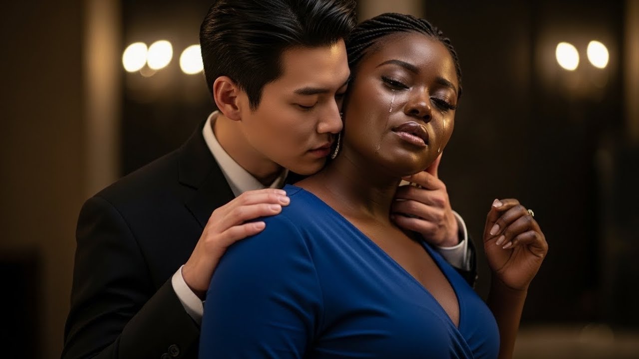 OBESE BLACK LADY is REJECTED by Her Boyfriend, But the KOREAN MAFIA BOSS CLAIMED HER in his presence