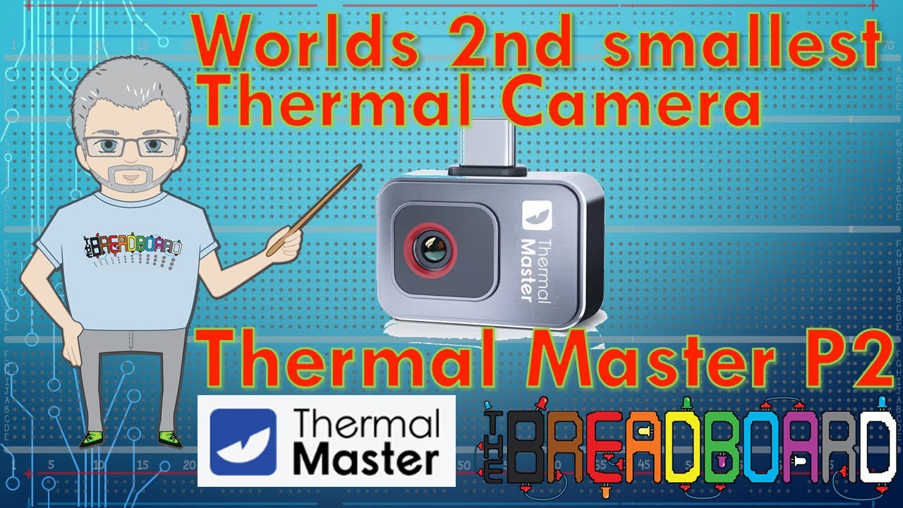 World's 2nd smallest thermal camera.  Thermal Master P2