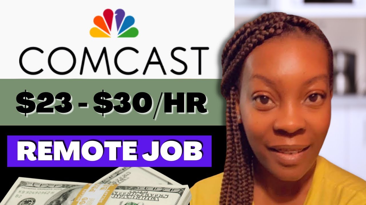 🤑 $30/ HR COMCAST REMOTE JOBS | BEST WORK FROM HOME JOBS 2023 | #remotejobs #bestworkfromhomejobs