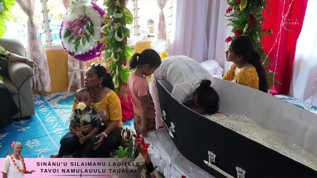 Sauniga amata o le Tinā ia Sinānuu Silaimanu Lagitele Tavoi Namulauulu Taualai.