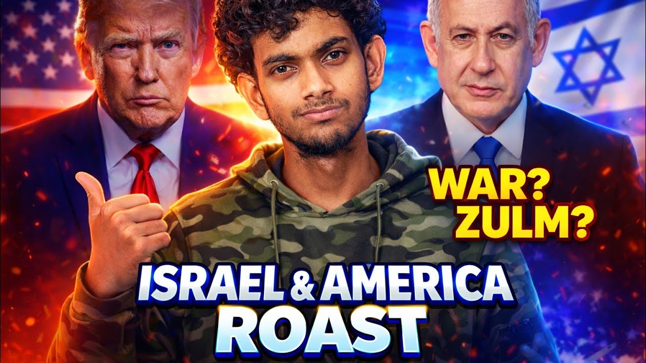 The Israel and Palestine war/zulm | Israel roast | ALADDIN