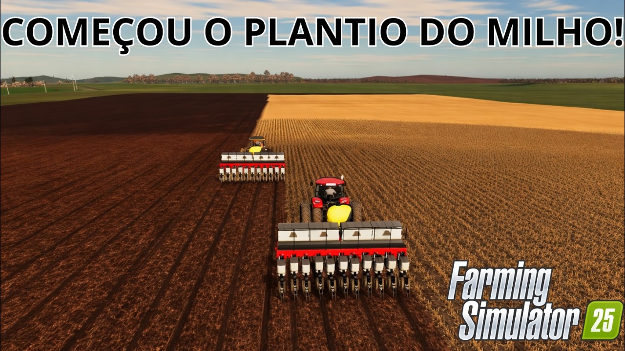 Plantamos Milho na Área Nova + Herbicida e Fertilizante | Farming Simulator
