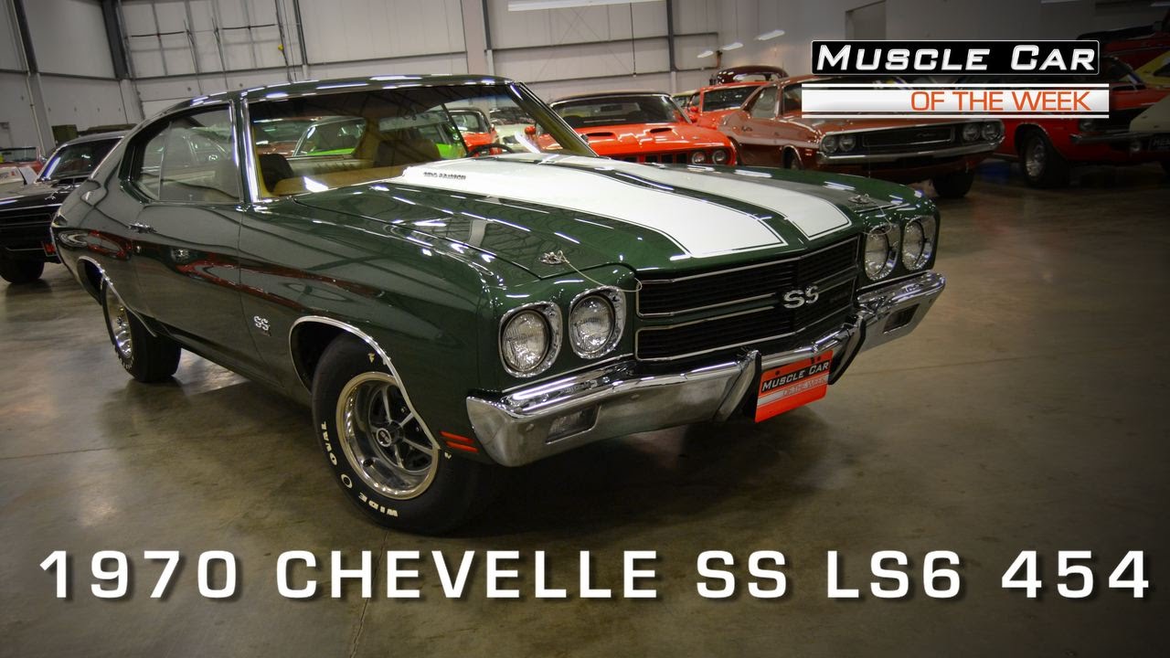 1970 Chevelle SS LS6 454 Muscle Car недели, видео №58