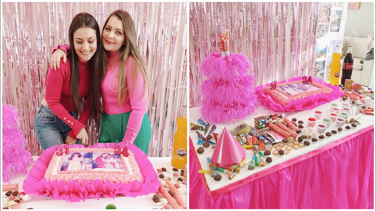 Nossa festa tema anos 90 💓  Nataly e Anna Paula