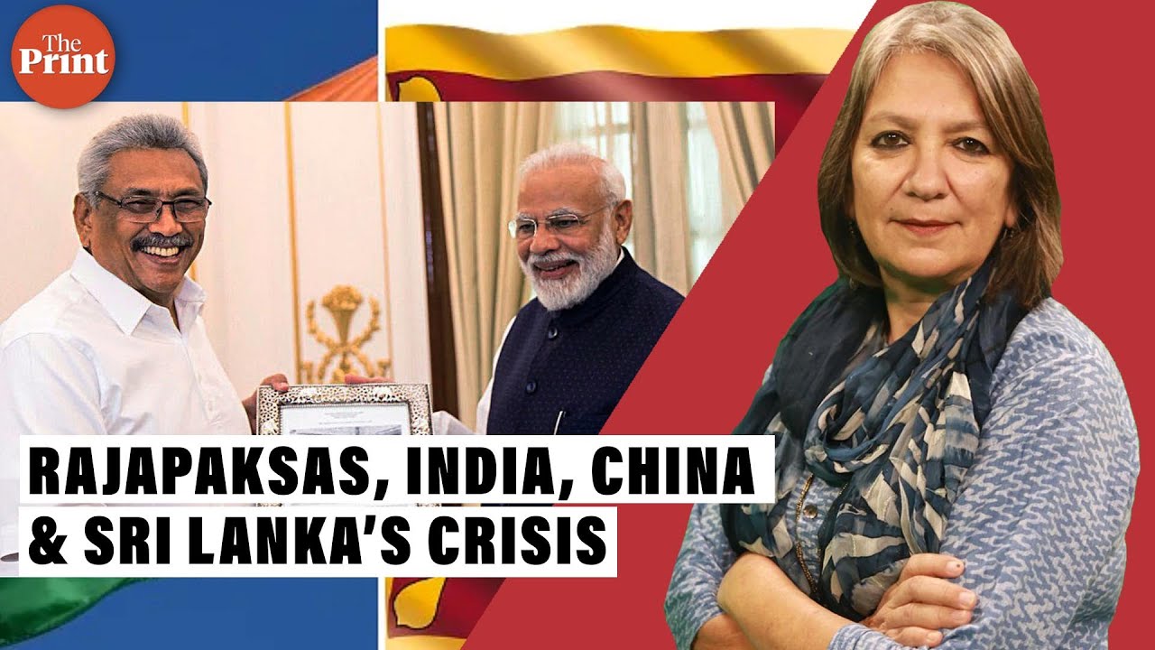 What triggered the severe economic & political crisis in Sri Lanka & how have India & China reacted?