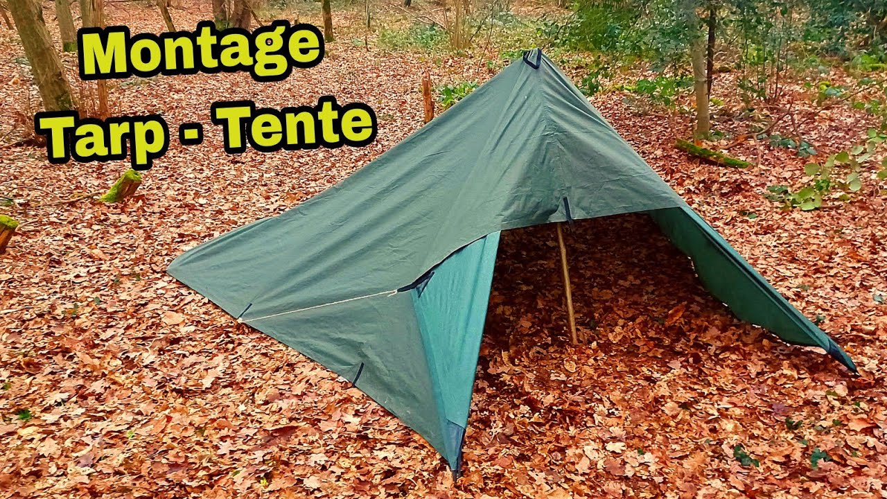 Le Meilleur Montage - Une Tente Avec Un Tarp