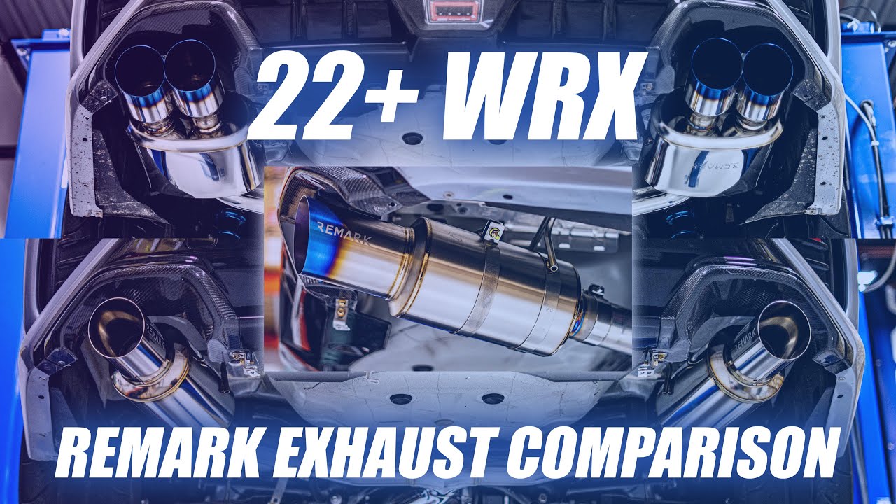 ЗАМЕЧАНИЕ - Сравнение выхлопных систем Cat-Back WRX 2022+
