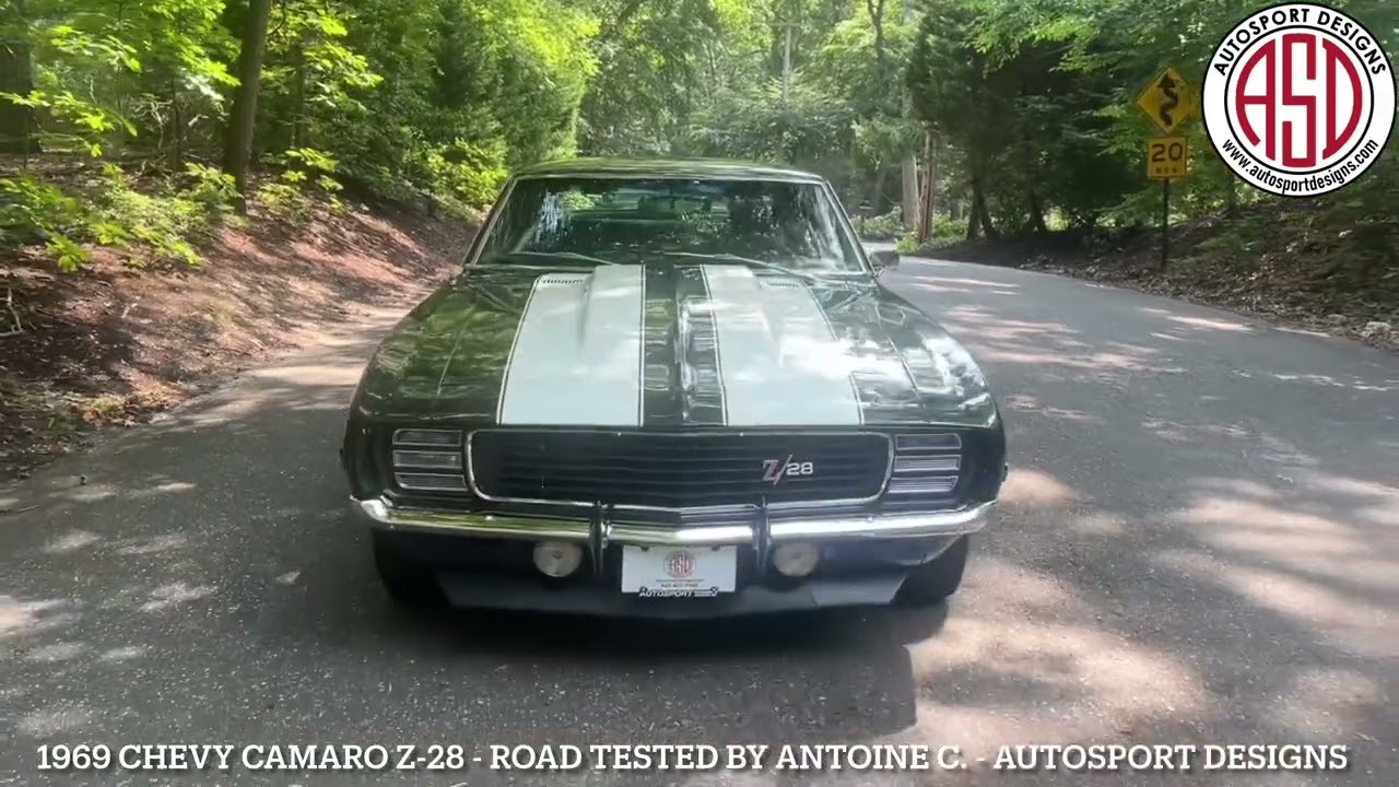 1969 Chevy Camaro Z/28 - Road Tested by Antoine C. - Autosport Designs