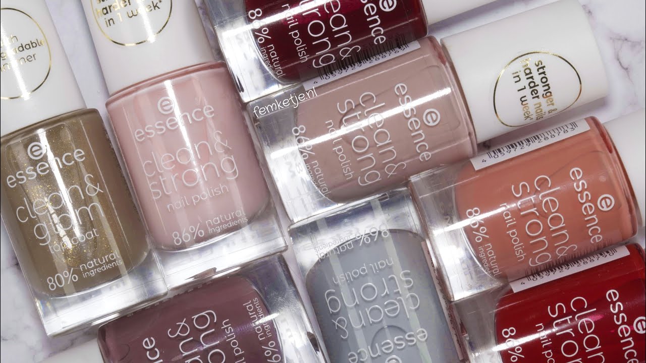 Essence Clean & Strong Nail Polish 💅🏻- femketjeNL