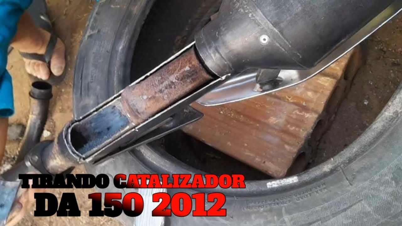 retirando o catalisador da 150 2014/15 ( todos os anos até 160)🚀🔥