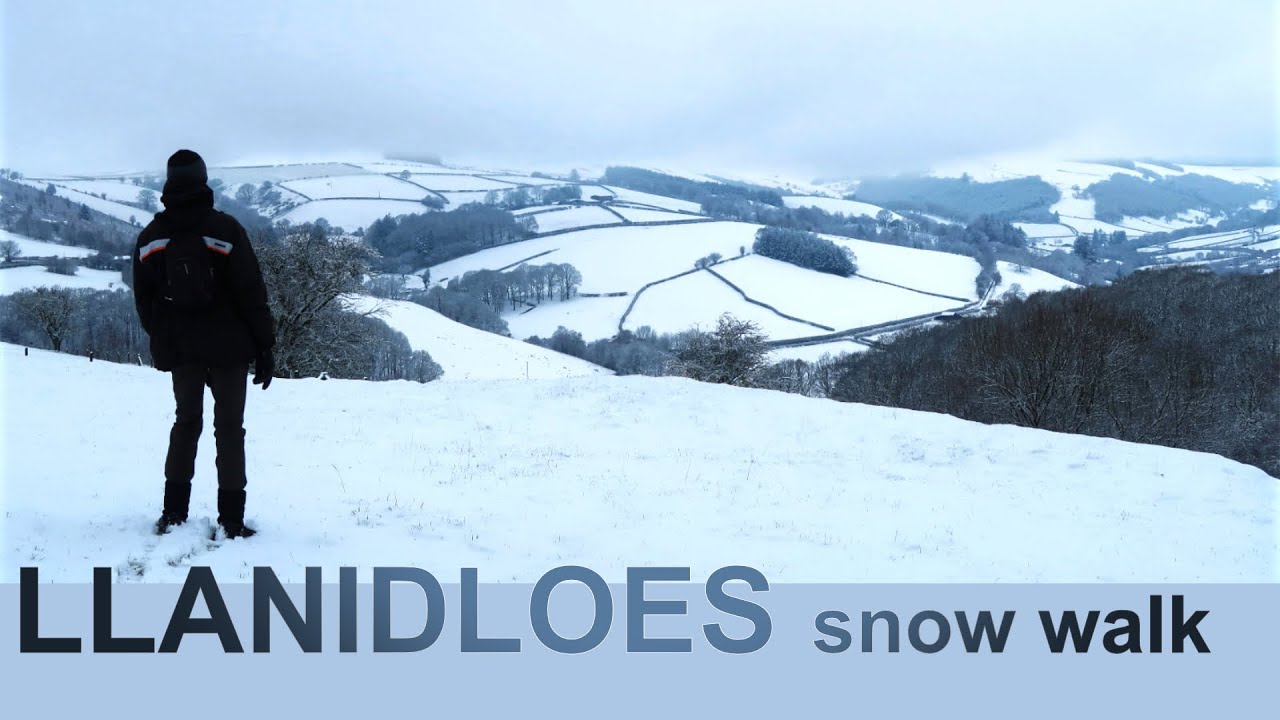 Walking in the Snow | to Llanidloes, Mid Wales
