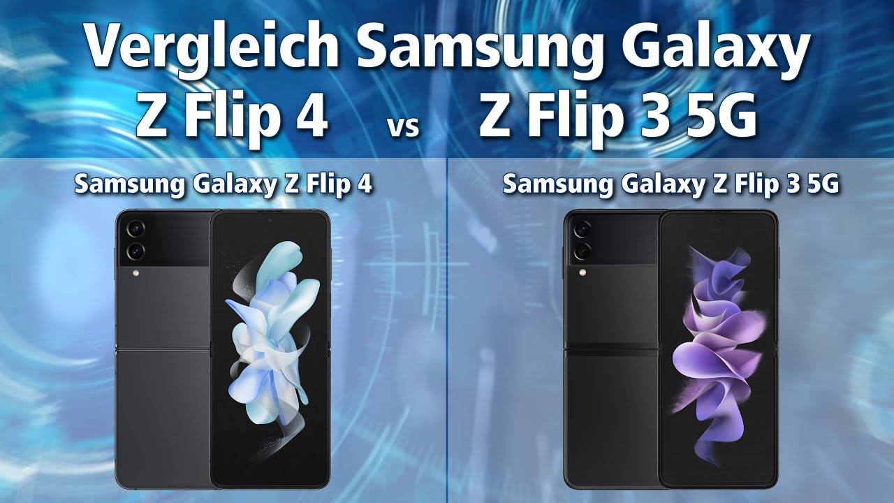 Vergleich Samsung Galaxy Z Flip 4 vs Samsung Galaxy Z Flip 3 5G