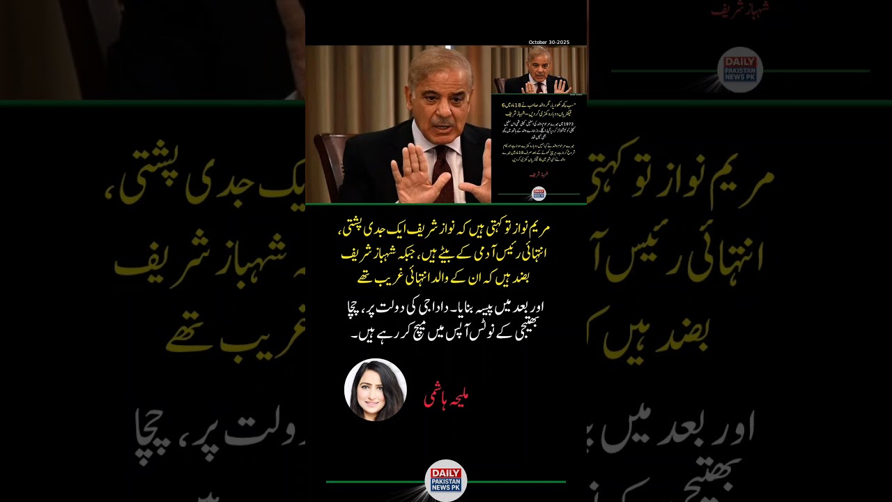 Maryam vs Shehbaz on Nawaz Sharif&rsquo;s Family Wealth | Pakistani Politics Debate