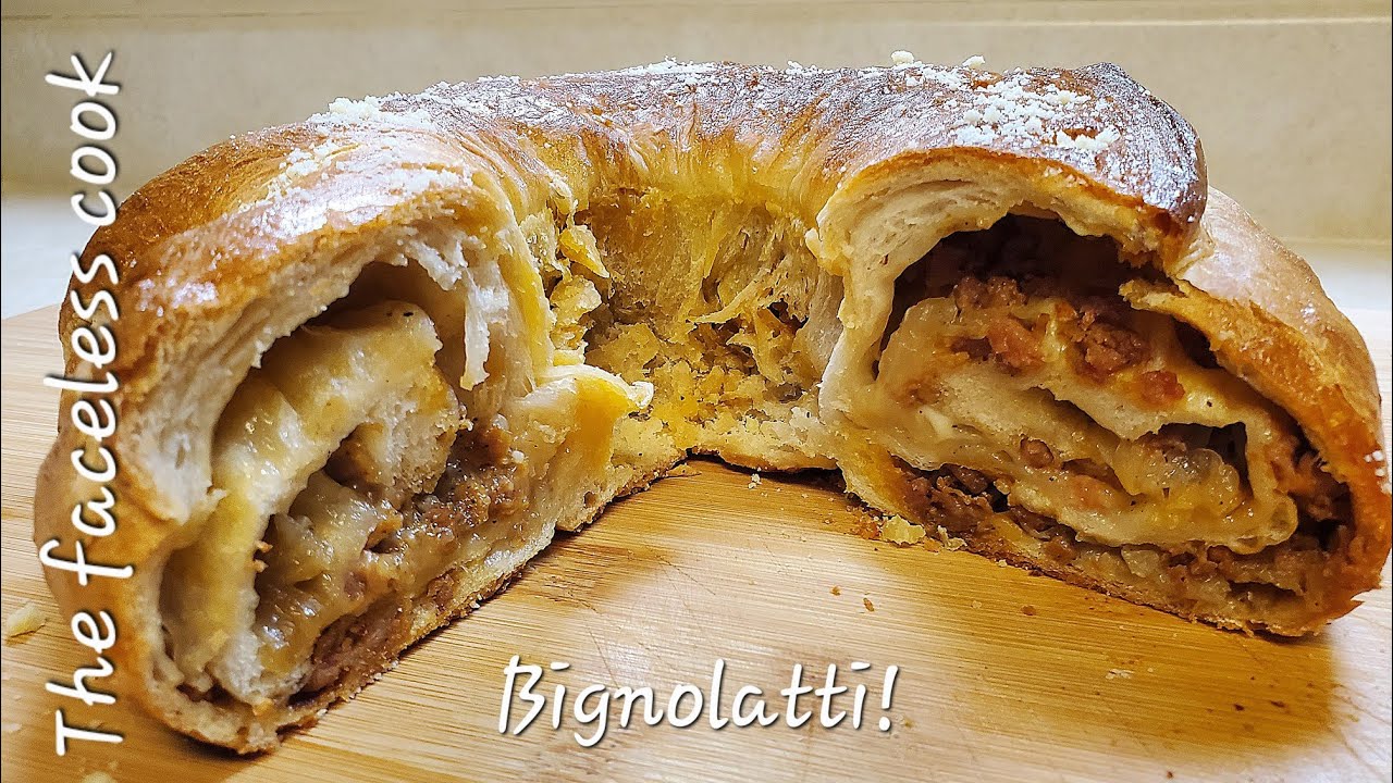 Bignolatti / Italian sausage bread, just amazing!