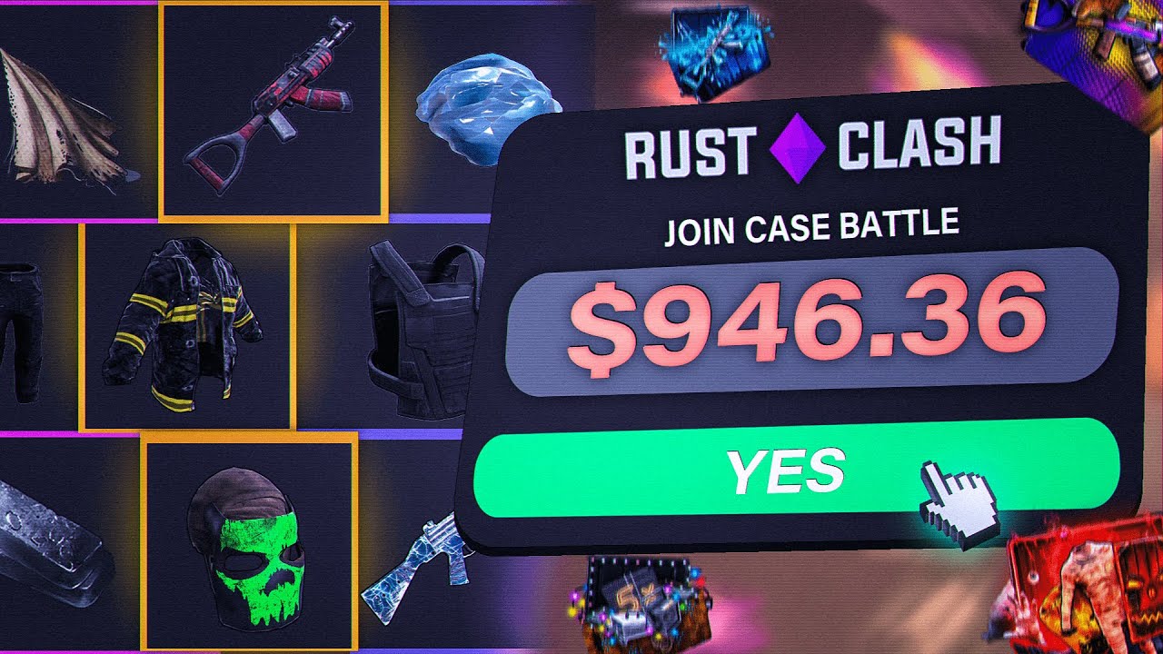 MASSIVE WINS ON RUSTCLASH BATTLES!