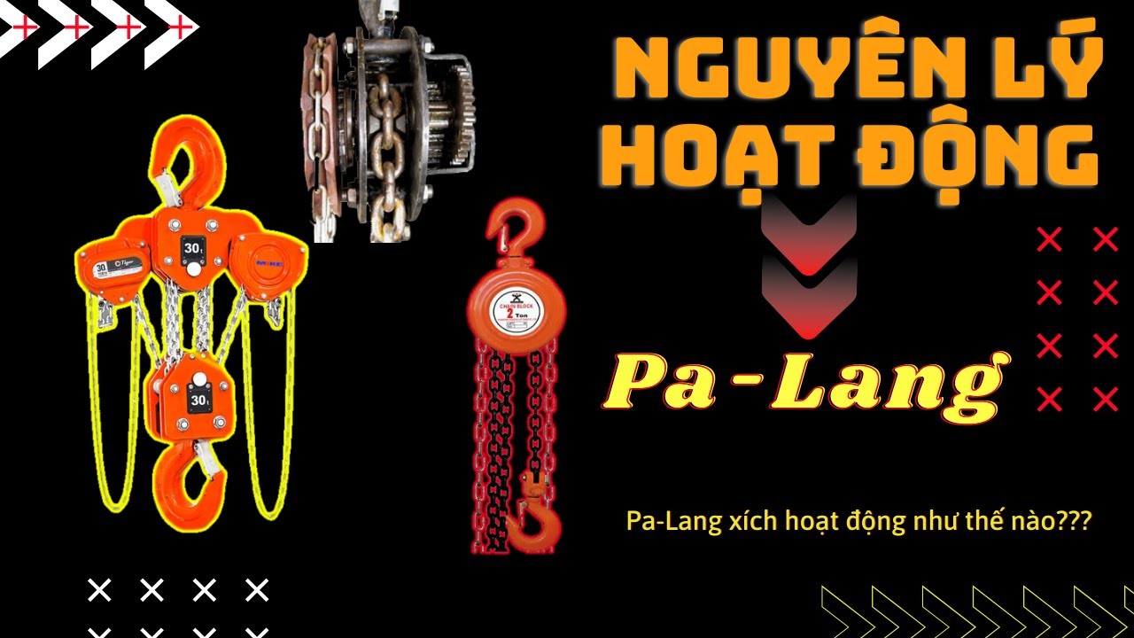 Pa-Lăng xích | Nguyên lý hoạt động Pa-Lăng xích (How does a chain hoist work?)