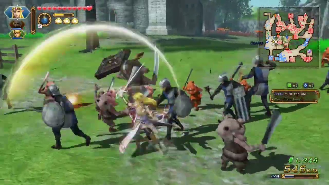 Hyrule Warriors Definitive Edition (Legend Mode) - Hyrule Field