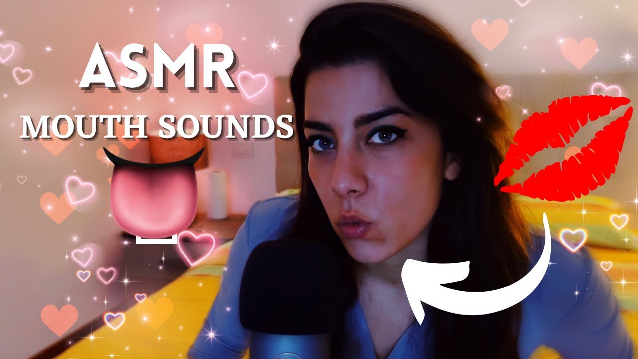 UNUSUAL MOUTH SOUNDS 👄 Tico, Kiss, Tongue Clicking | ASMR ITA