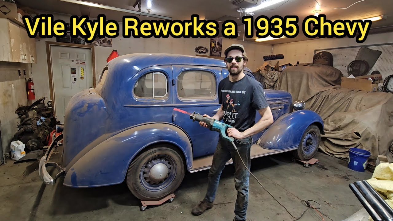 Находка Chevy Barn 1935 года отправляется под нож 🪓 Полное возрождение забытой классики