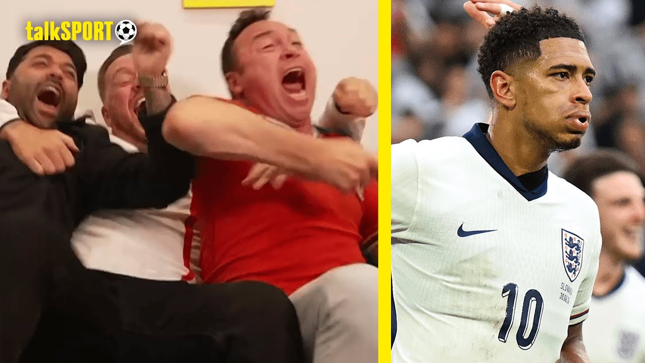 BELLINGHAM EQUALISES! 🔥🏴󠁧󠁢󠁥󠁮󠁧󠁿 Jamie O'Hara & Jason Cundy GO CRAZY As Jude Bellingham SAVES England