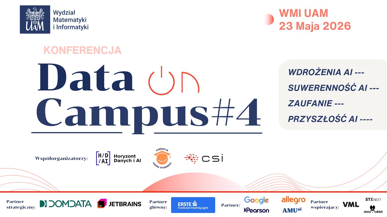 Data on Campus #4 - Wywiad z prof. Krzysztofem Jassemem