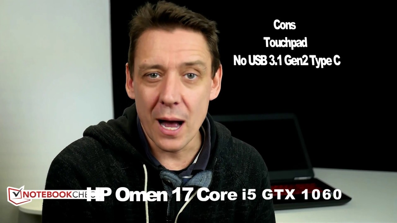 HP Omen 17 GTX 1060 Gaming laptop scores 82% (HQ Audio)
