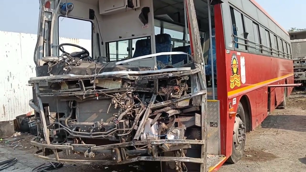 NEW MSRTC BUS ACCIDENT||