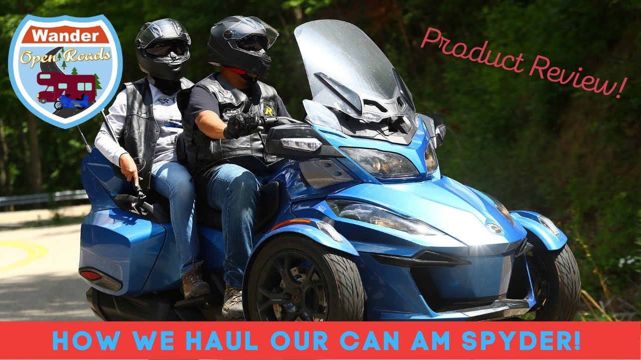 Как мы перевозим наш Can Am Spyder! Узнайте, как мы перевозим Can Am с помощью прицепа Stinger.