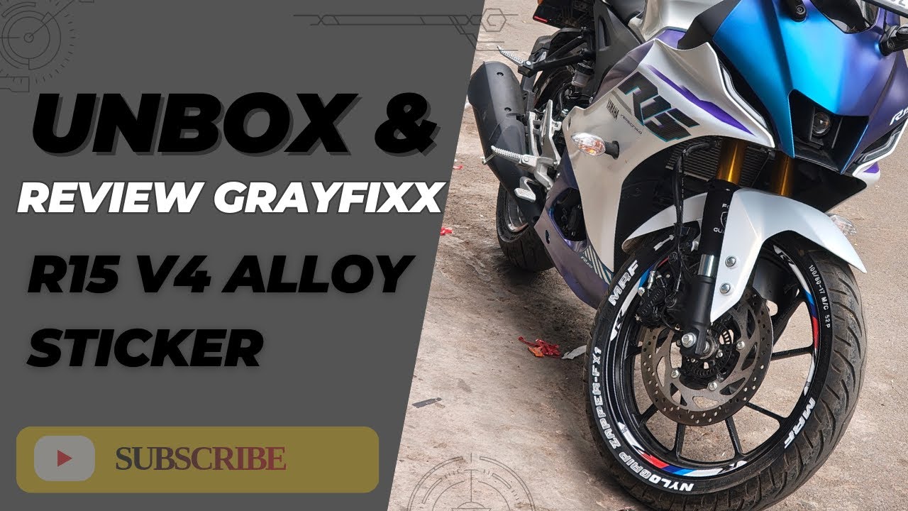 Grayfixx premium alloy sticker unboxing & review