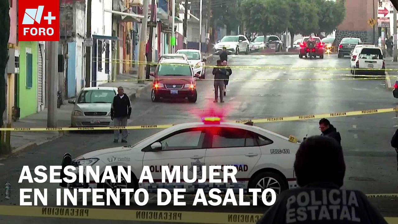 Tres sujetos en moto ejecutan a mujer en su vehículo en Puebla