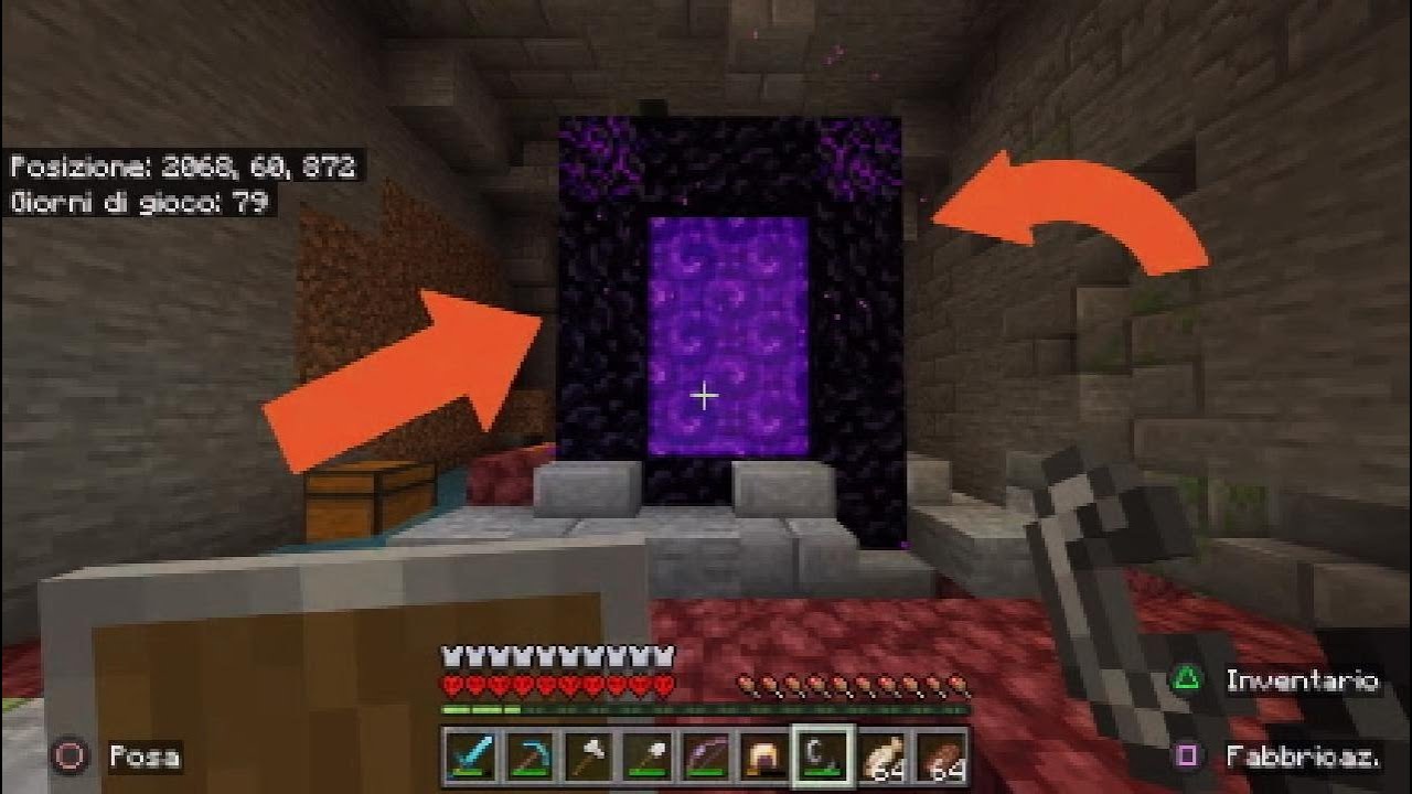 ANDIAMO NEL NETHER! - minecraft hardcore ita #4