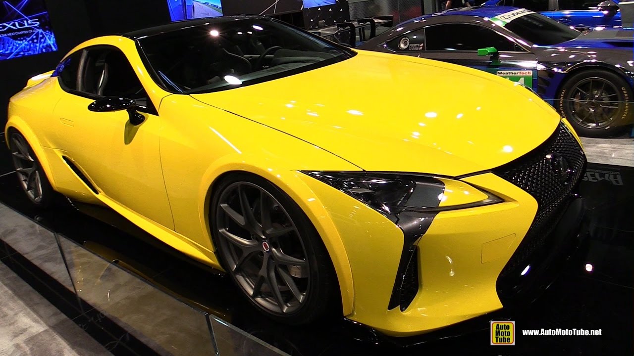 2017 Lexus LC500 Lexus Performance Customized - Exterior Walkaround - 2016 SEMA