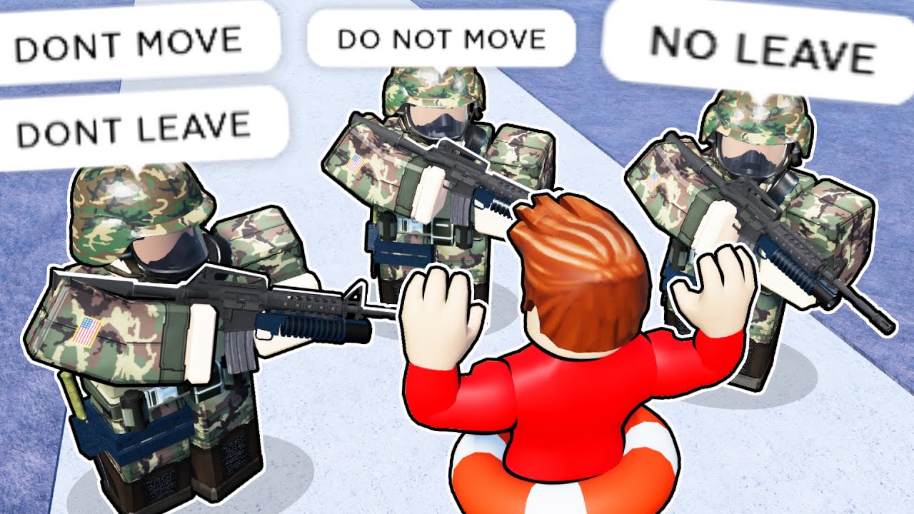 Они не дают мне ПОКИНУТЬ эту игру Roblox