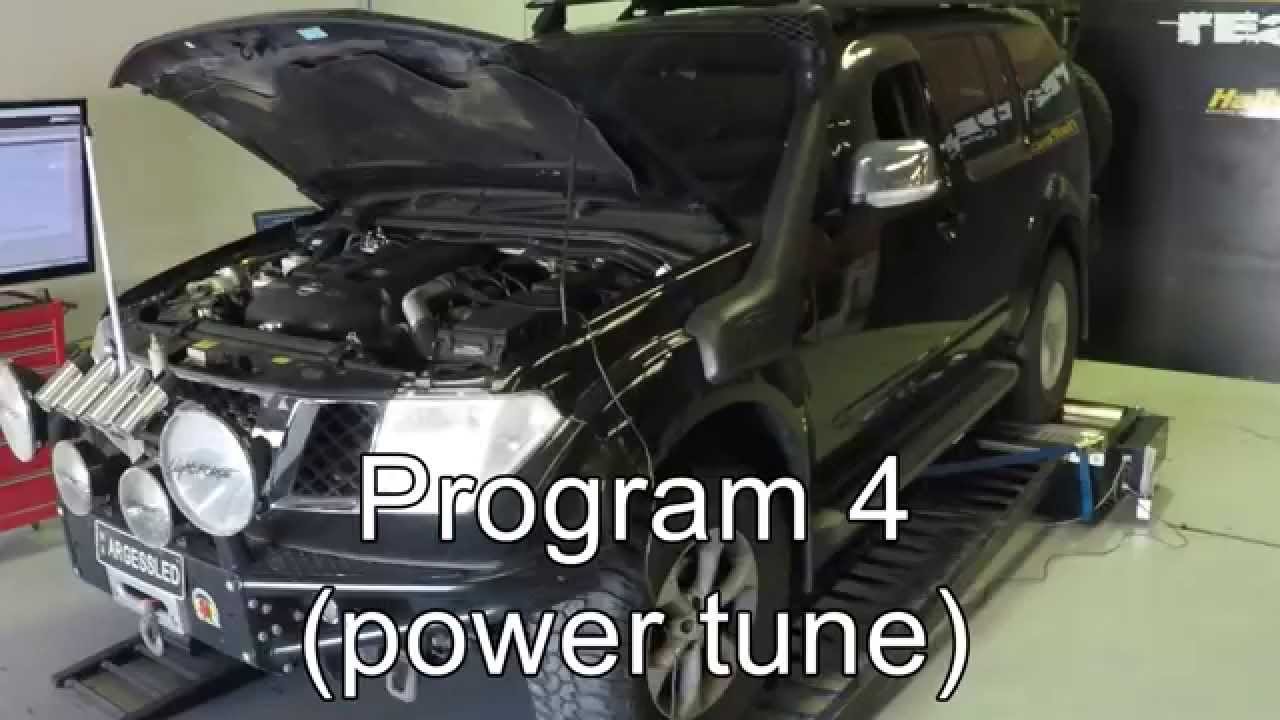 Nissan Pathfinder YD25 R51 dyno results