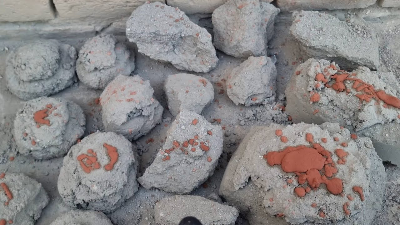 New Video: 1000 % Satisfying Never Feel Regret  ● Reused Pure Cement Floor Crumbling Crispy Crunchy